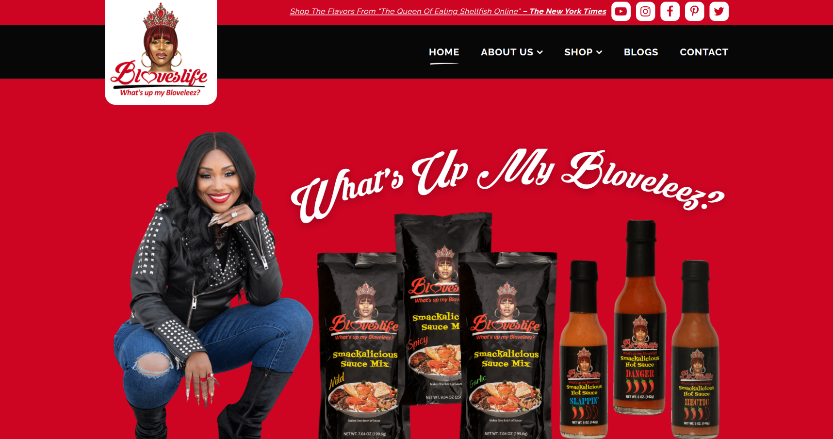 Bloveslife — portfolio project preview
