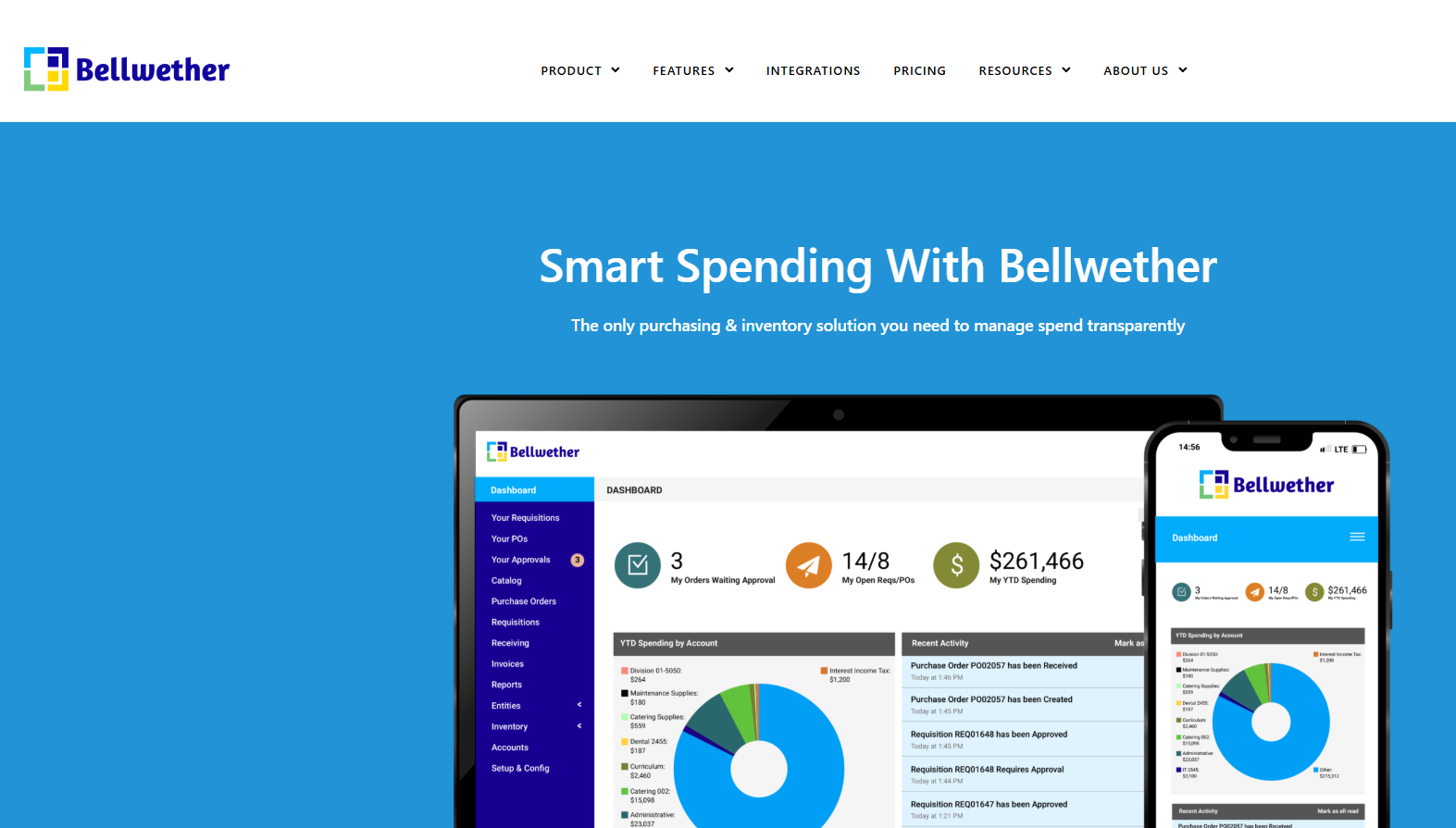 Bellwether Corp — portfolio project preview
