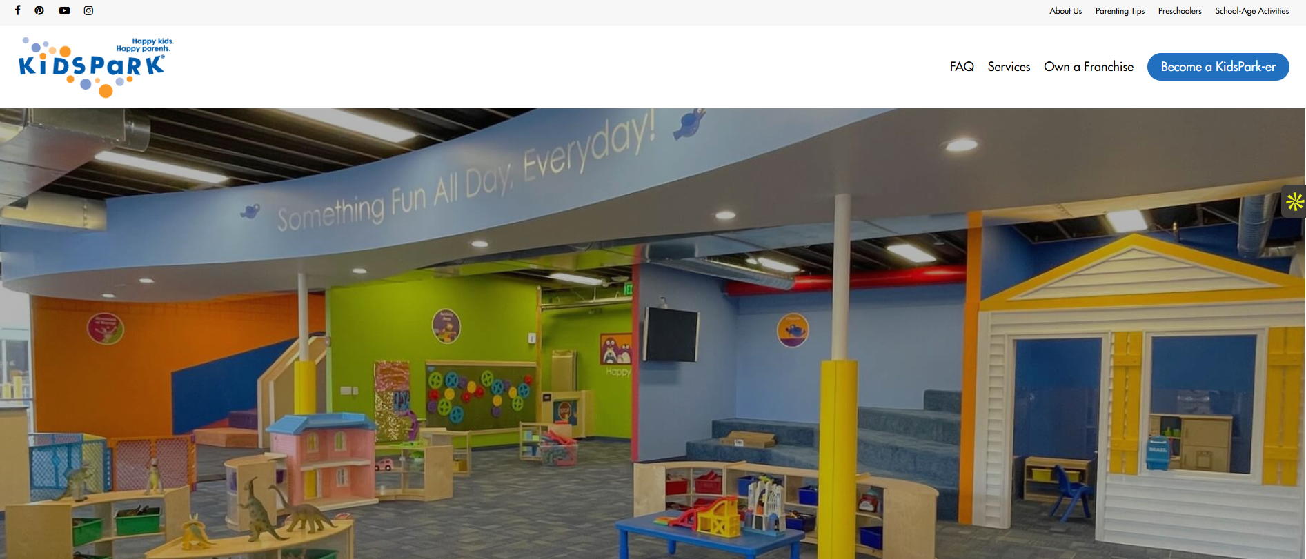 KidsPark — portfolio project preview