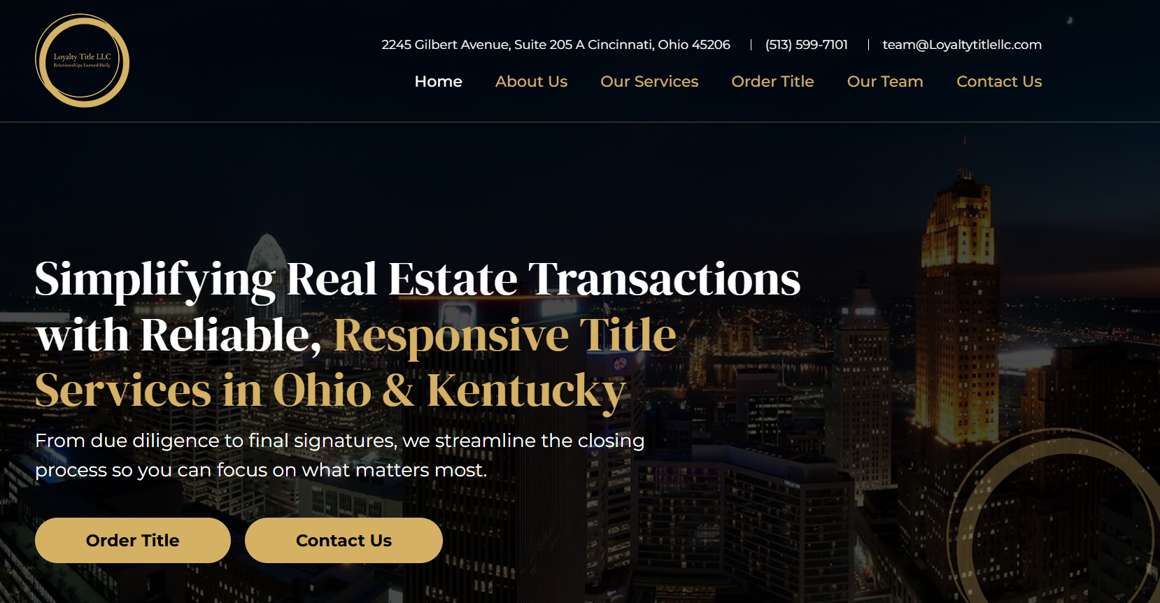 Loyalty Title — full product view