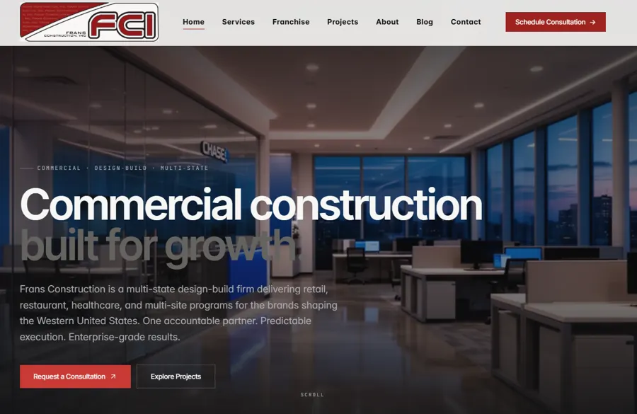 Frans Construction project preview