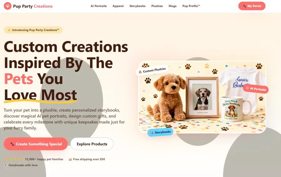 Pup Party Creations project preview